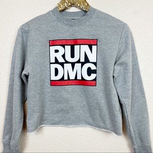 RUN DMC • Cropped Sweatshirt